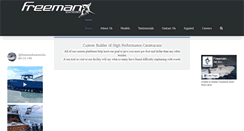 Desktop Screenshot of freemanboatworks.com